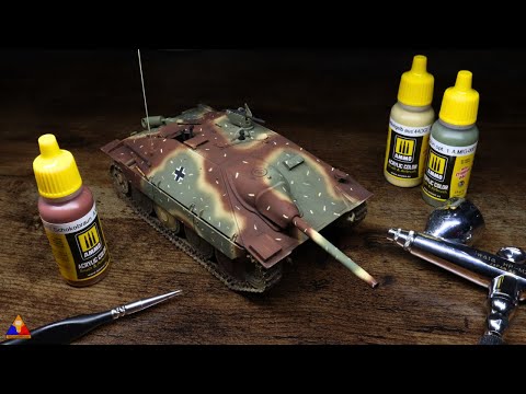 Painting German WWII Ambush Camo… Made Easy! | 1/35 Scale Model Tutorial