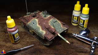 Painting German WWII Ambush Camo… Made Easy! | 1/35 Scale Model Tutorial