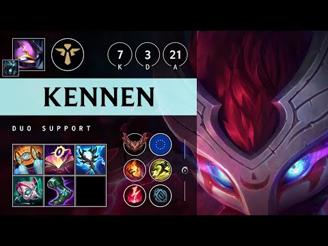 Kennen Support vs Alistar - EUW Grandmaster Patch 25.19