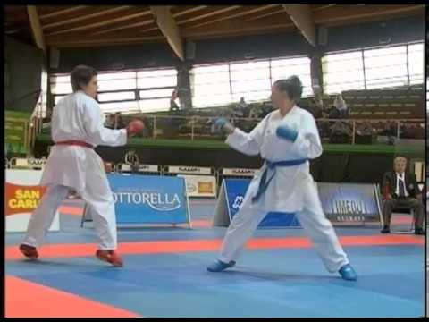 Campionato Italiano Assoluto di Karate - Kumite 2013 Finale +68 kg Vitelli - Di Bello