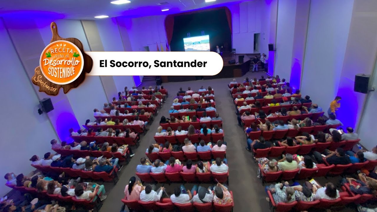 El Socorro, Santander I Socialización Receta para el Desarrollo Sostenible de Santander