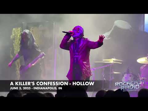 A Killer's Confession performs "Hollow" in Indianapolis on June 3, 2025