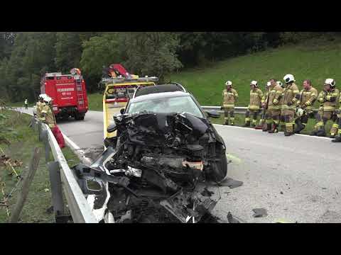 Schwerer Frontalcrash in Thalgau