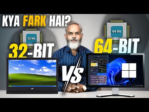 32 bit Vs 64 bit Processors & Windows 🔥 Full Detailed Explanation! 🔥🖥
