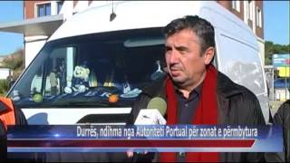 preview picture of video '12 02 2015   Durrës, ndihma nga Autoriteti Portual për zonat e përmbytura'