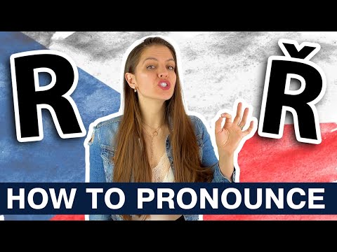 How to pronounce R & Ř in Czech 🇨🇿