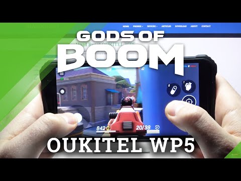 Oukitel WP5 - Gods Of Boom Settings & Gameplay | 4/5* 2M reviews!
