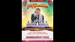 Download lagu 🔴[LIVE] PENGAJIAN KYAI CEPOT - KHOTMIL QUR'AN TPQ DARUL ABROR || WANAREJAN SELATAN 16 FEBRUARI 2025 mp3