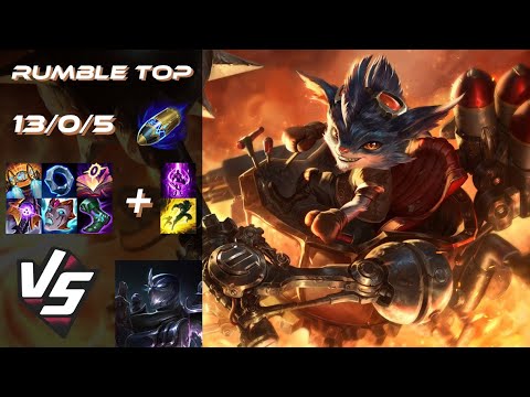 TOP Rumble vs Shen - NA Grandmaster Patch 14.11