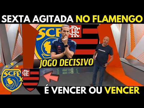 NOW! FLAMENGO HOLDS FINAL TRAINING SESSION BEFORE DECISIVE MATCH AGAINST SAMPAIO CORREA! WIN IS A...