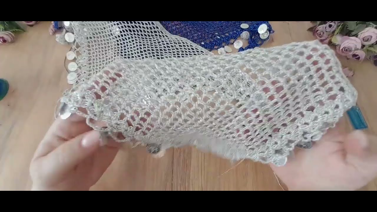 Işıl Işıl Pullu File Bandana ile Yaz Kombinlerini Tamamla / BU BANDANAYA BAYILACAKSINIZ/ Bohem Tarz