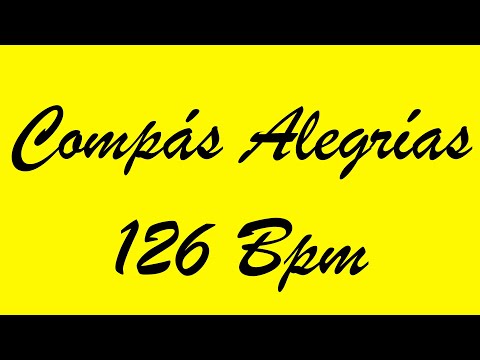 Compás Alegrías 126 Bpm - Bases Flamencas