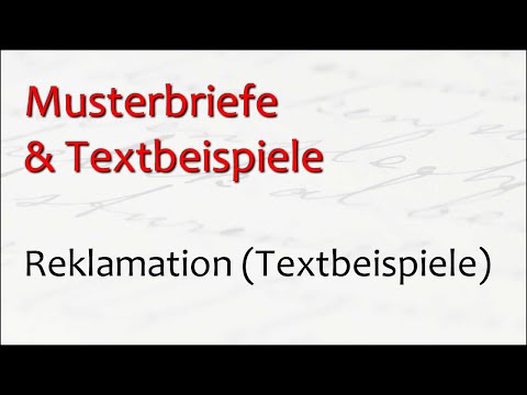 Reklamation schreiben: 4 Praxisbeispiele
