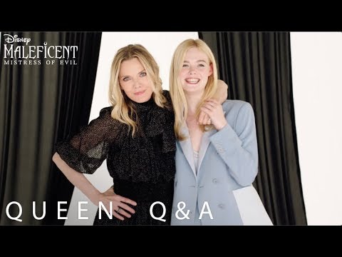Queen Q&A with Michelle Pfeiffer & Elle Fanning