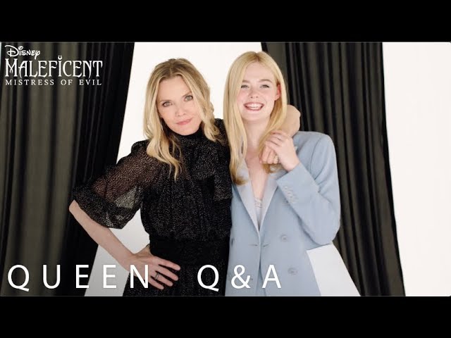Queen Q&A with Michelle Pfeiffer & Elle Fanning