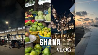 GHANA HOLIDAY VLOG 1 | AIRPORT SETTINGS & THE FIRST FEW DAYS...IT'S GOOD TO BE HOME!