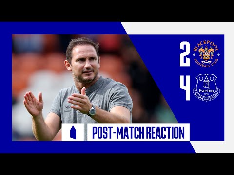 "A STEP FORWARD BUT THERE'S A LOT TO DO." | Frank Lampard's verdict on Blackpool pre-season friendly