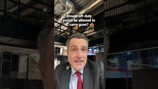 Should off-duty police be allowed to carry guns #shorts #police #paris #france