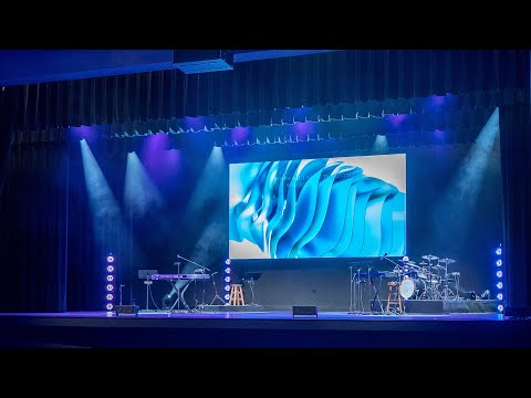 500 Seat CHURCH:  Full Lighting Walk Through