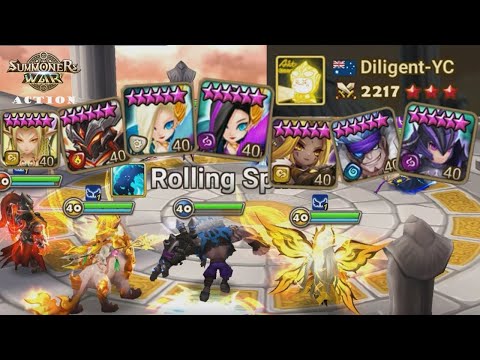Diligent-YC in ACTION! RTA | TEAM | Highlights - Summoners War