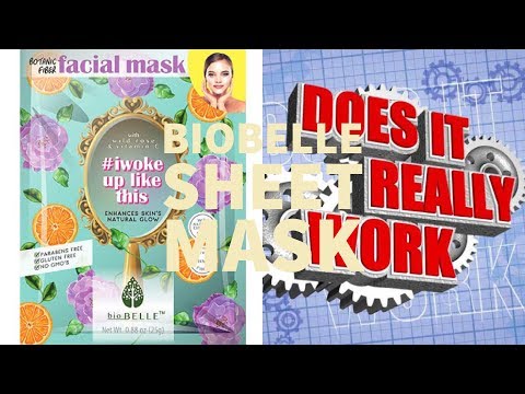 BioBelle Sheet Mask Review