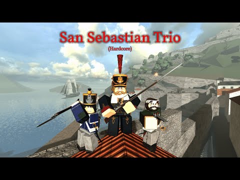 San Sebastian Trio Hardcore (ft. @DarkFlamerYay, @Sevenrich.) | Guts & Blackpowder