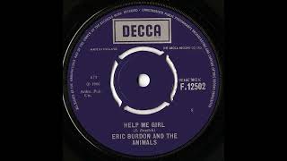 Eric Burdon &amp; The Animals  - Help Me Girl  - 1966 (STEREO in)