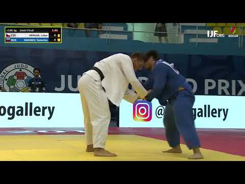 2018 Cancun Semifinal +100 kg Krpálek CZE Bashaev RUS