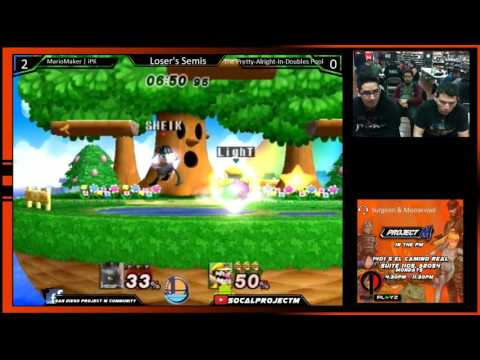 PM in the PM | Loser's Semis- iPunchKidsz (Lucario/Fox) vs Dadpool (Wario/Samus)