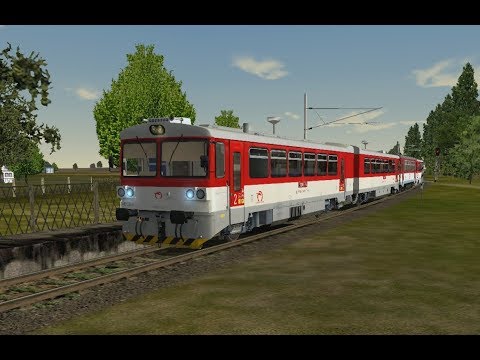 Microsoft Train Simulator - trať ŽSR 150 | Os 5752 Žarnovica - Levice Ep. 2