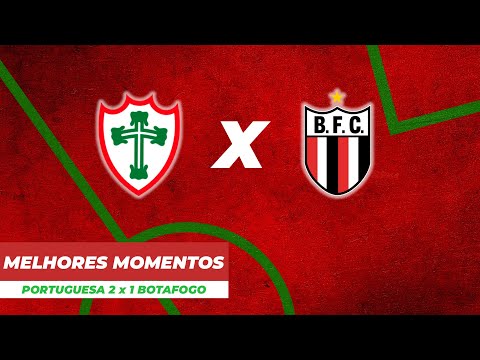 CP | Gols e Melhores Momentos do jogo PORTUGUESA 2 x 1 BOTAFOGO - 31/10/2021 || LUSA TV