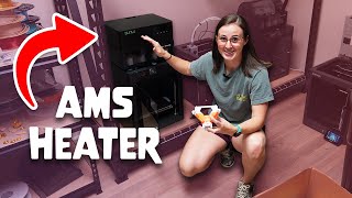 3D Print Farm Day in the Life - Sunlu AMS Heater Initial Thoughts