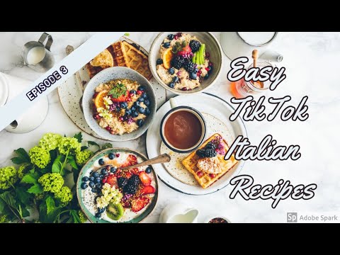 Compilation of TikTok Cooking (Italian Food Tutorial) Ep 3