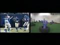 Osi Umenyiora Training
