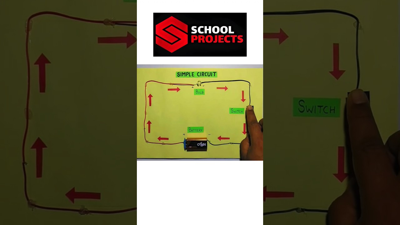 Simple Electric Circuit Working Model