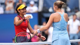 video: Brilliant Emma Raducanu thrashes Shelby Rogers to reach US Open quarter-finals 