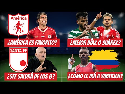 ¿América es Favorito? ¿Mejor Luis Díaz o Suárez? ¿Santa Fe Saldrá de los 8? I #DecanosDelDeporte