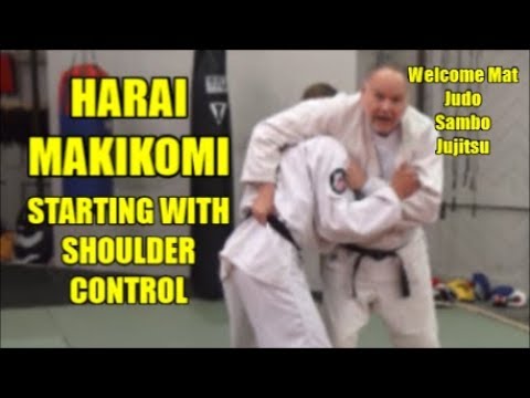 HARAI MAKIKOMI Starting With Shoulder Control — judo technique demonstration
