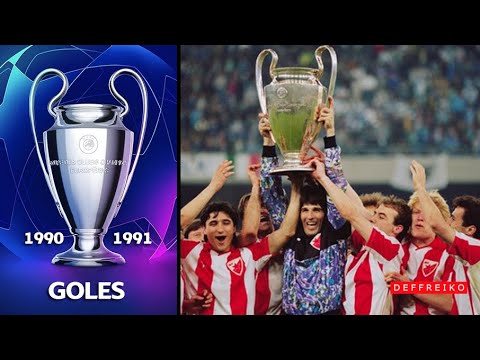 Todos los Goles de la Copa de Europa 1990 - 1991