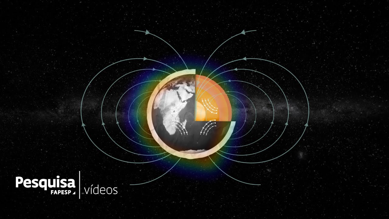 A weak spot on Earth's magnetic field hovers over Brazil