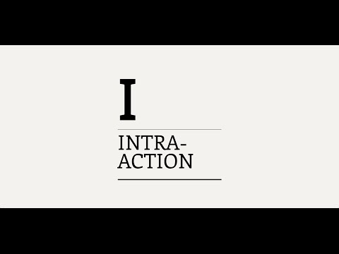 Three Minute Theory: What is Intra-Action?