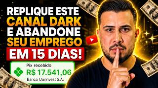 Como Criar um Canal Dark AUTOMÁTICO com IA e Ganhar DINHEIRO Online na Internet com YouTube (Nova IA