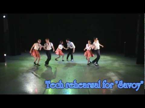 tech rehearsal for Savoy