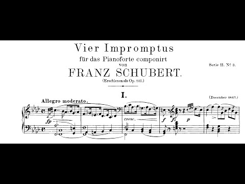 Schubert: 4 Impromptus, Op.142 (Zimerman)