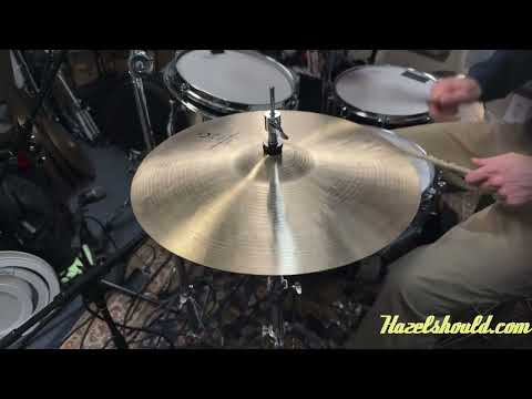 Rare ULTRA WARM Huge 16” ISTANBUL Mehmet NOSTALGIA Hihats 1217 1362 g PERFECT Amazing image 7