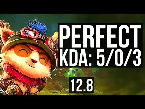 TEEMO vs WUKONG (TOP) | 5/0/3, 2.3M mastery, 300+ games | EUW Diamond | 12.8