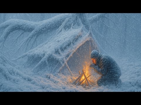 10 Days Inside the Icy Graveyard… Solo Camping at -17°C