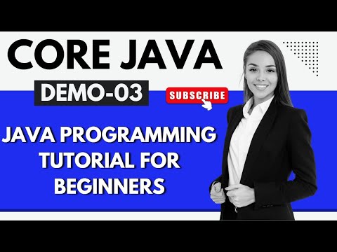 Core Java Demo 03 Data Page Java Programming Java Tutorial For Beginners Harsha Trainings