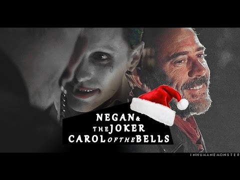 negan & the joker | carol of the bells