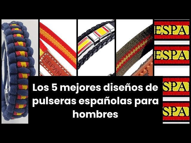 Vídeo relacionado con KATALE Pulsera España para Hombre y Mujer de Acero Inoxidable y Silicona Ajustable - Pulsera Bandera España para Mujer y Hombre, estilo Unisex